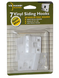 VZ Hang Vinyl Siding Hooks 7 pack